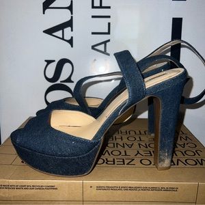 Jessica Simpson Heels Denim
